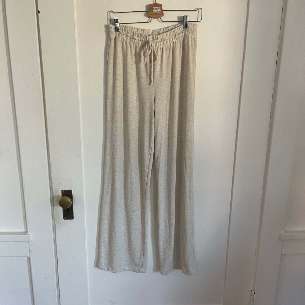 Aritzia Wilfred Free Free Lounge Sweatpant - size M, heather oatmeal